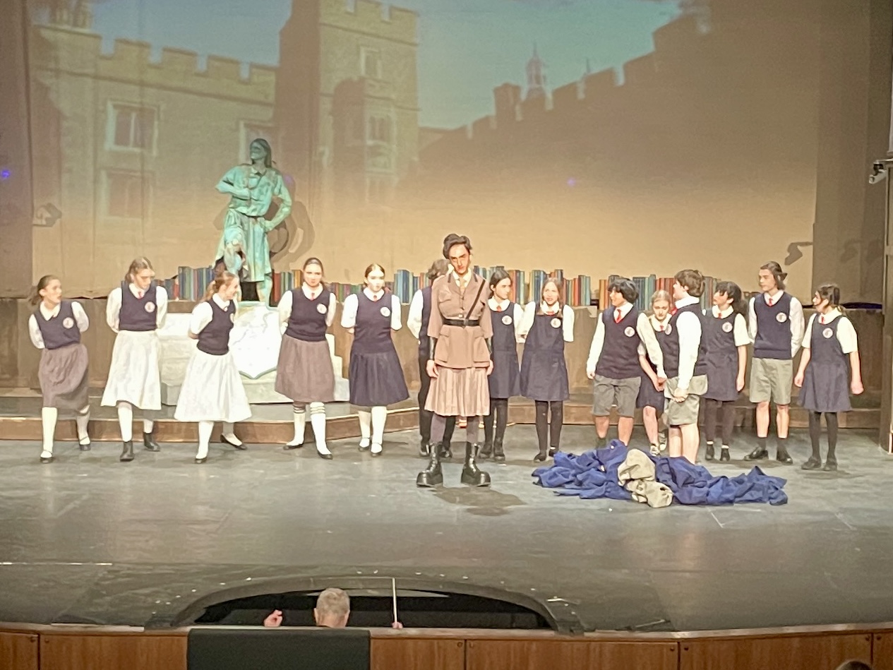 Matilda, AHS musical with live pit orchestra